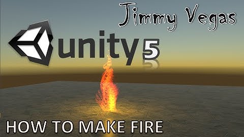 Mini Unity Tutorial - How To Create Fire - Beginner