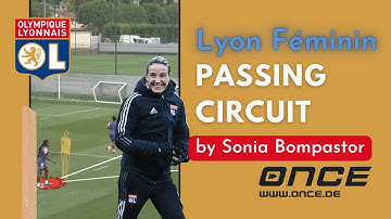Lyon Féminin - passing circuit by Sonia Bompastor