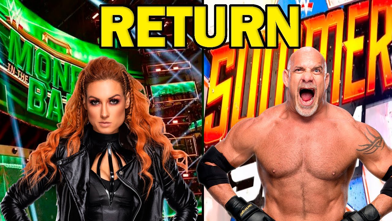 Becky Lynch Returns AT Money In The Bank 2021 | Goldberg Returns On WWE RAW