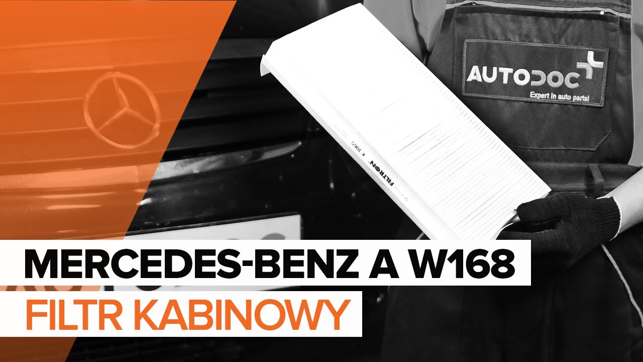 Jak Wymienić Filtr Kabinowy W Mercedes-Benz A W168 Tutorial | Autodoc - Youtube