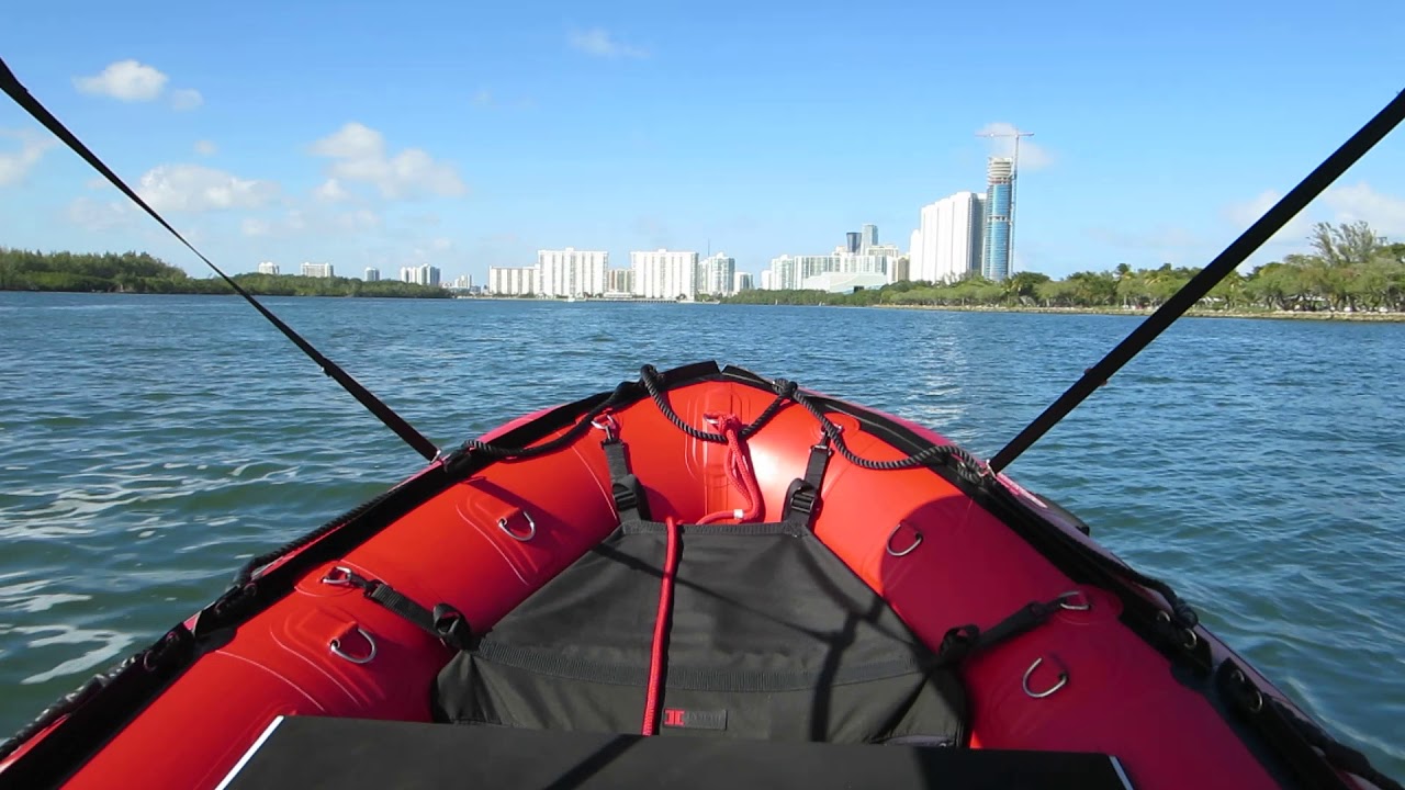 Inmar Marine search & rescue 14' Inflatable boat YouTube