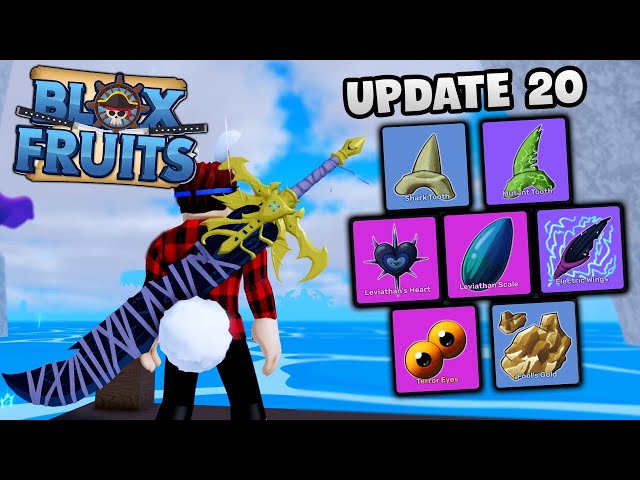 What is new in Update 20 Roblox Blox Fruits?