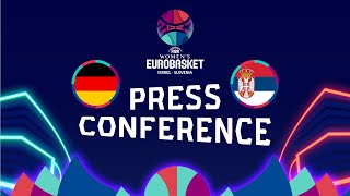 Germany v Serbia - Press Conference