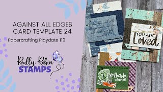 Card Template 24 | Papercrafting Playdate 119