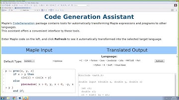 How to Give Your Students Coding Experience with Maple