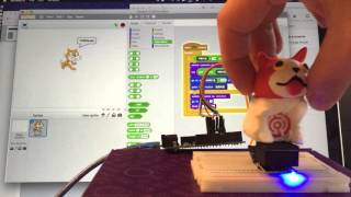 Mini GaussSense for Scratch2 Extension