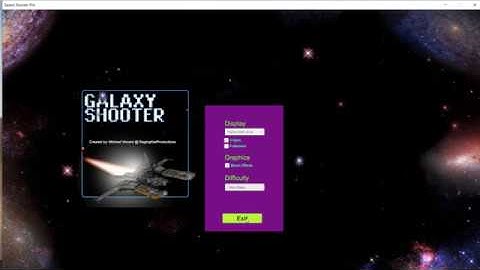 Space Shooter Pro 2D - Devlog #2 Settings and Pause Menus