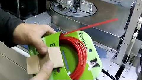 Automatic wire rope cutting winding binding WPM CRT 02M