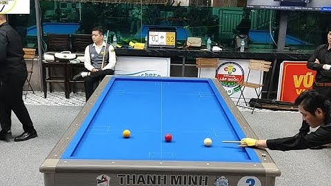 Bida cadre 71/2 PHƯỚC THÀNH gặp PHẠM MINH rượt đuổi quyết liệt giải mở rộng cúp BÀ CHIỂU