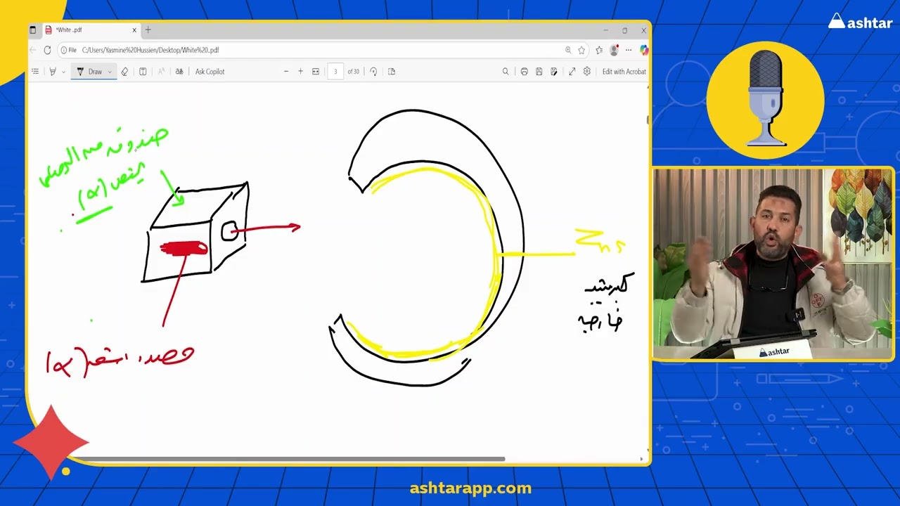 بنية الذرة المحاضرة الأولى الباب الثانى تانيه ثانوى