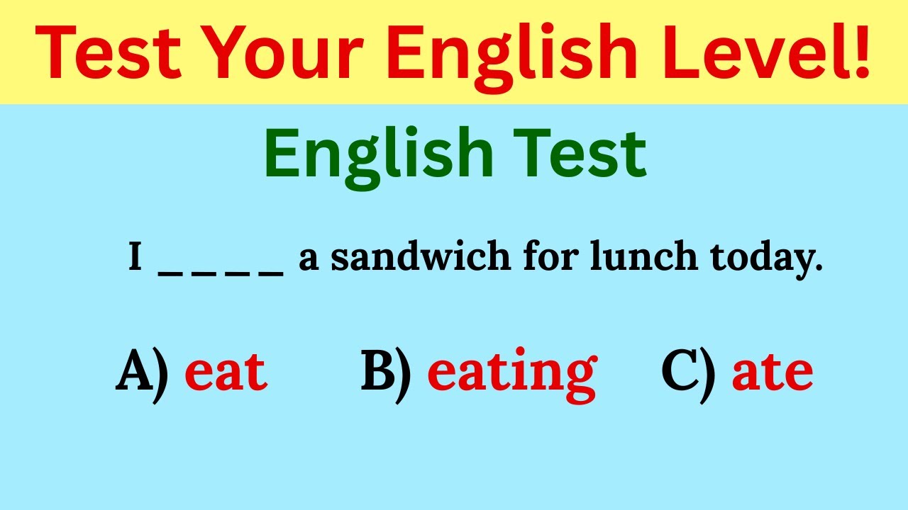 Mixed English Grammar Quiz 🌟 Many People Fail This Quiz Test - YouTube