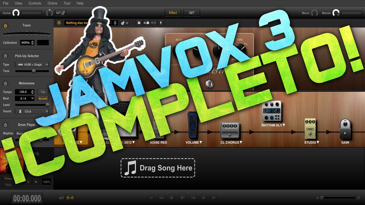 JamVox 3 - Efectos Para Guitarra Electrica Full 1 link (Español)