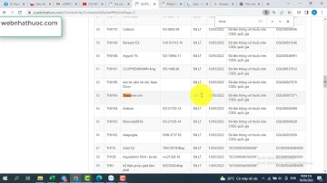 Cách sử lỗi thuốc liên thông lỗi webnhathuoc