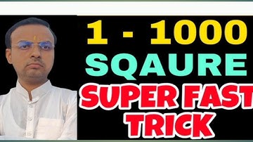 1 - 5000 square tricks, #MATHEMATICS_GURU_RK_SHRIVASTAVA