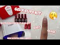 TRYING NOTPOLISH GEL X PRESS IT NAIL TIP STARTER KIT | GEL X DUPE | NEW IVORY LUXE PRO NAIL LAMP