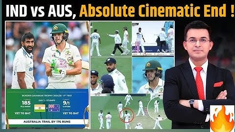 IND vs AUS: Bumrah gets Khawaja in dramatic final over Ind vs Aus 5th Test Absolute Cinematic Yomvee
