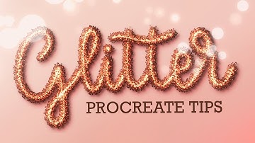 Procreate Glitter & Metallic Brush Tutorial, Procreate Tips and Tricks, Creating Shadow in Procreate