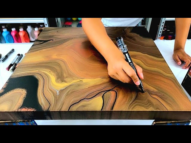 Fluorescent acrylics paint on wood - “Ashes / Eden” : r/interestingasfuck