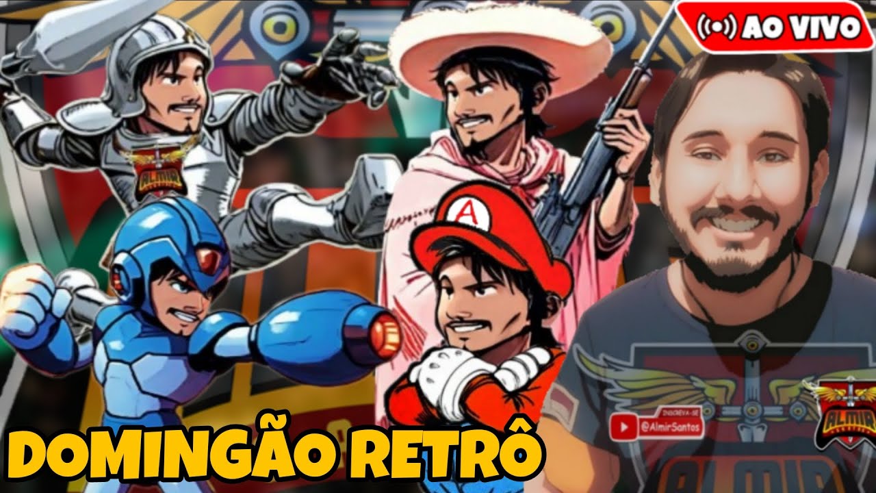 SUPER Domingão Retrô - Direto do Super Nintendo - Ao Vivo