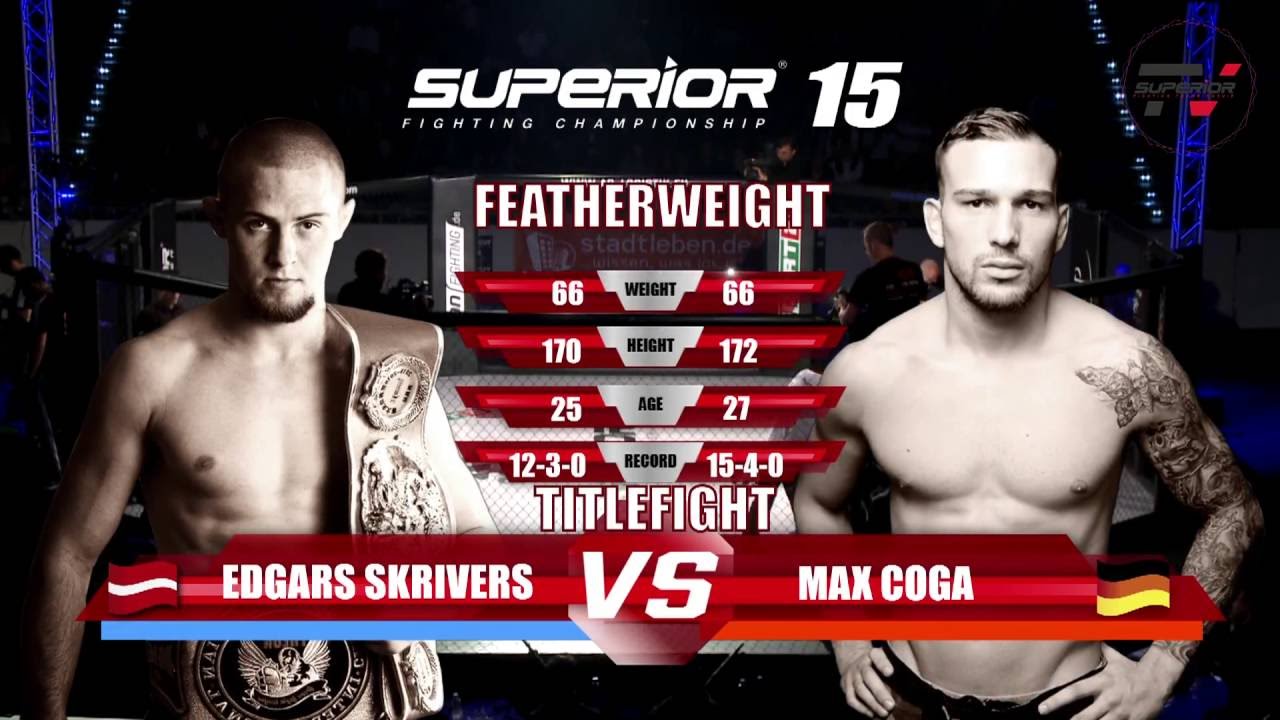 Superior FC - Fight 10 - Max Coga vs. Edgars Skrivers