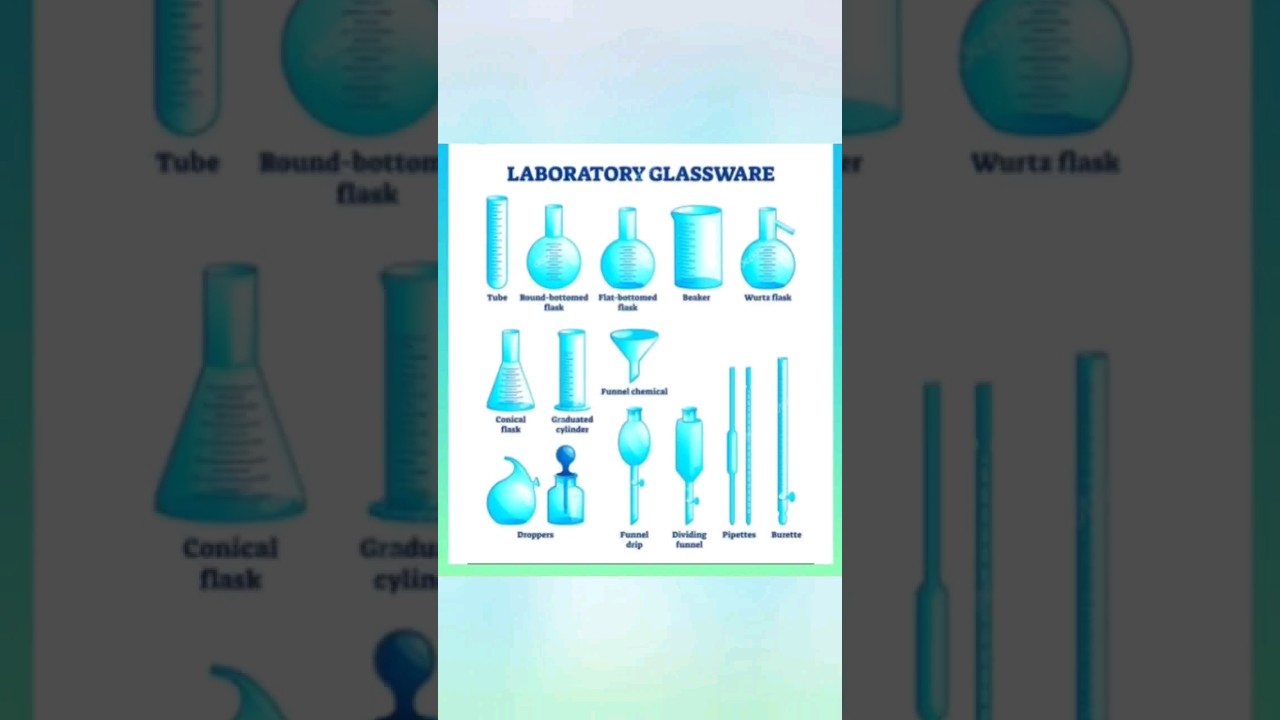 Laboratory glassware short 
