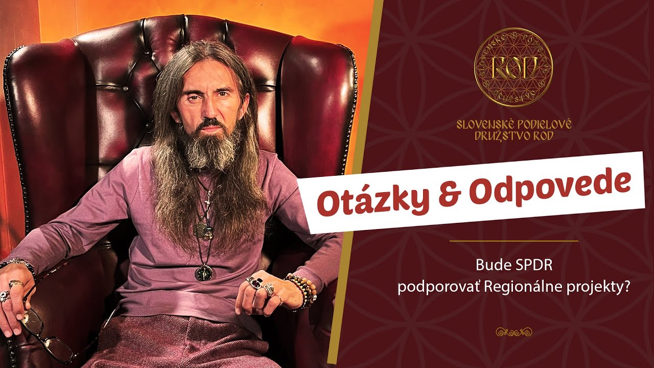 ⁣Otázky & Odpovede #016: Bude SPDR podporovať Regionálne projekty?