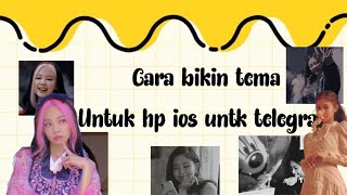 ( Cara buat tema/wallpaper di ios untuk telegram ) screenshot 3