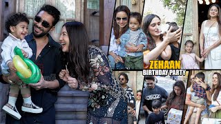 UNCUT - Gauahar Khan son Zehaan 1st Birthday | Celebrities with Kids arrives for Star-studded Party