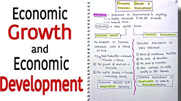 Economic Growth & Economic Development || Indian Economy || Lec. 16 || An Aspirant !