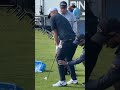 Absolutely love Alex Noren for his work ethic and his absolutely wild practice swings 😂 #golf