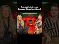 Millie &amp; Noah say what fans think #shorts #strangerthings