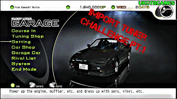 Import tuner challenge walkthrough pt 1 (My Journey Begins)