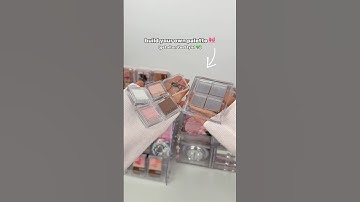Build your own palette! #yesstyle #makeup #eyeshadow #kbeauty