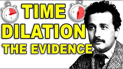 What is time dilation : evidence behind it - muons and clocks and planes.