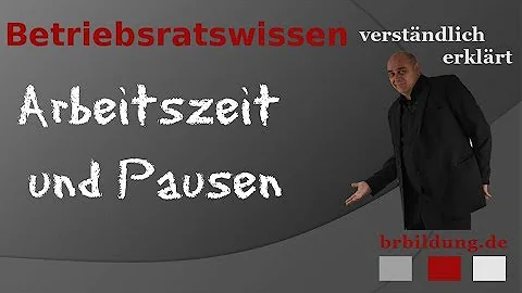 Wie lange Pause bei 4 Stunden Arbeit?