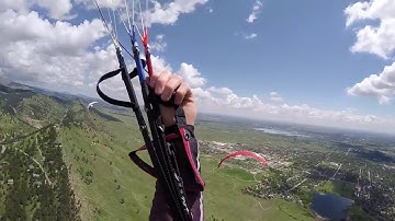 New Paragliding Site Record - 148km from Boulder Colorado to Colorado Springs