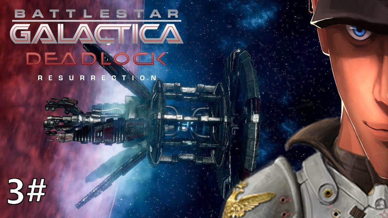 Battlestar Galactica Deadlock: Resurrection Mission 3 - Pallas | Let's play BS Resurrection Gameplay