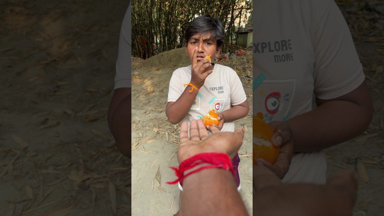 Доброта младшего брата растопит ваше сердце 😃🍟🍋🍉🥹