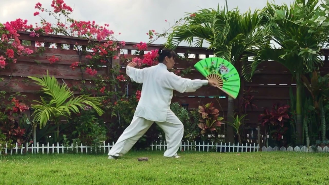 Yang Taichi Fan 18 Form