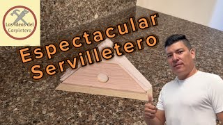 “Como hacer servilletero de forma práctica y artesanal.” by Las ideas del carpintero 536 views 8 months ago 1 minute, 49 seconds