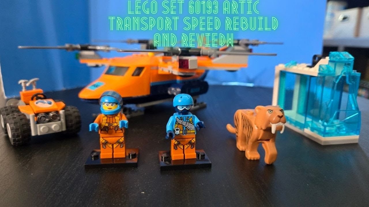 Lego City Set 60193 Artic Transport Speed Build and Review - YouTube