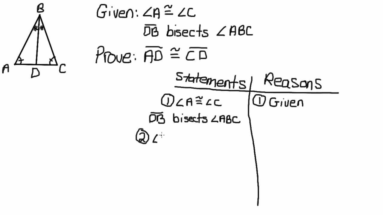 Two-Column Proof Practice III