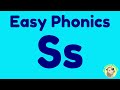 Easy phonics s  sound jolly phonics song vocabulary  blending