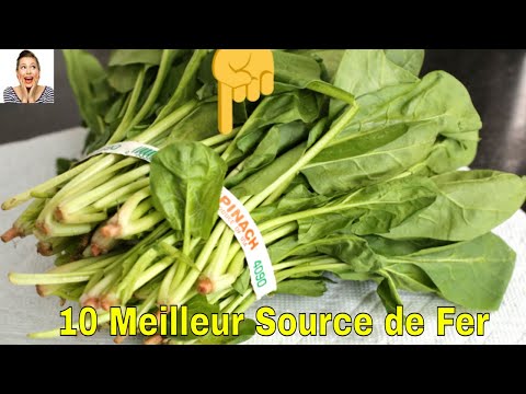 Vidéo: Légumes riches en fer : découvrez les légumes riches en fer