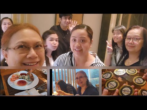 Dinner buffet treat by Kuya Eugene