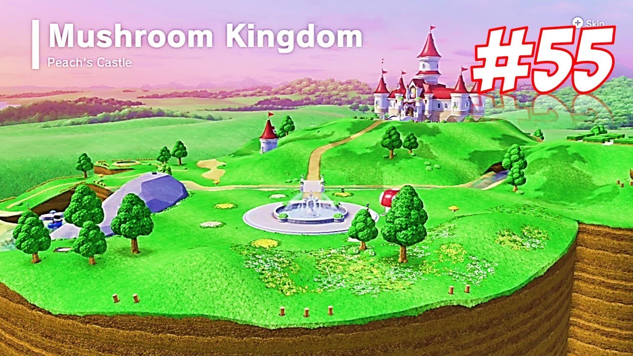 Mushroom Kingdom Power Moons Super Mario Odyssey Gameplay Nintendo