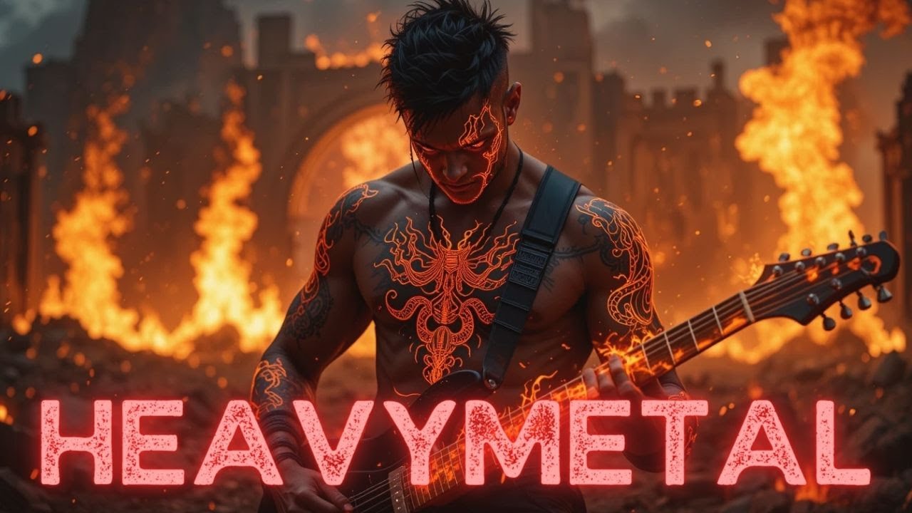 Apocalyptic Metal Inferno | Epic Heavy Metal Instrumental Mix for Gaming, Workouts & Focus