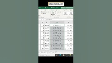 엑셀 중복된 데이터 제거 방법 #Shorts #엑셀 #EXCEL #기초 #활용팁 #수식 #자동화 #엑셀공부 #엑셀강의 #사용법 #팁 #함수 #중복데이터 #제거 #삭제