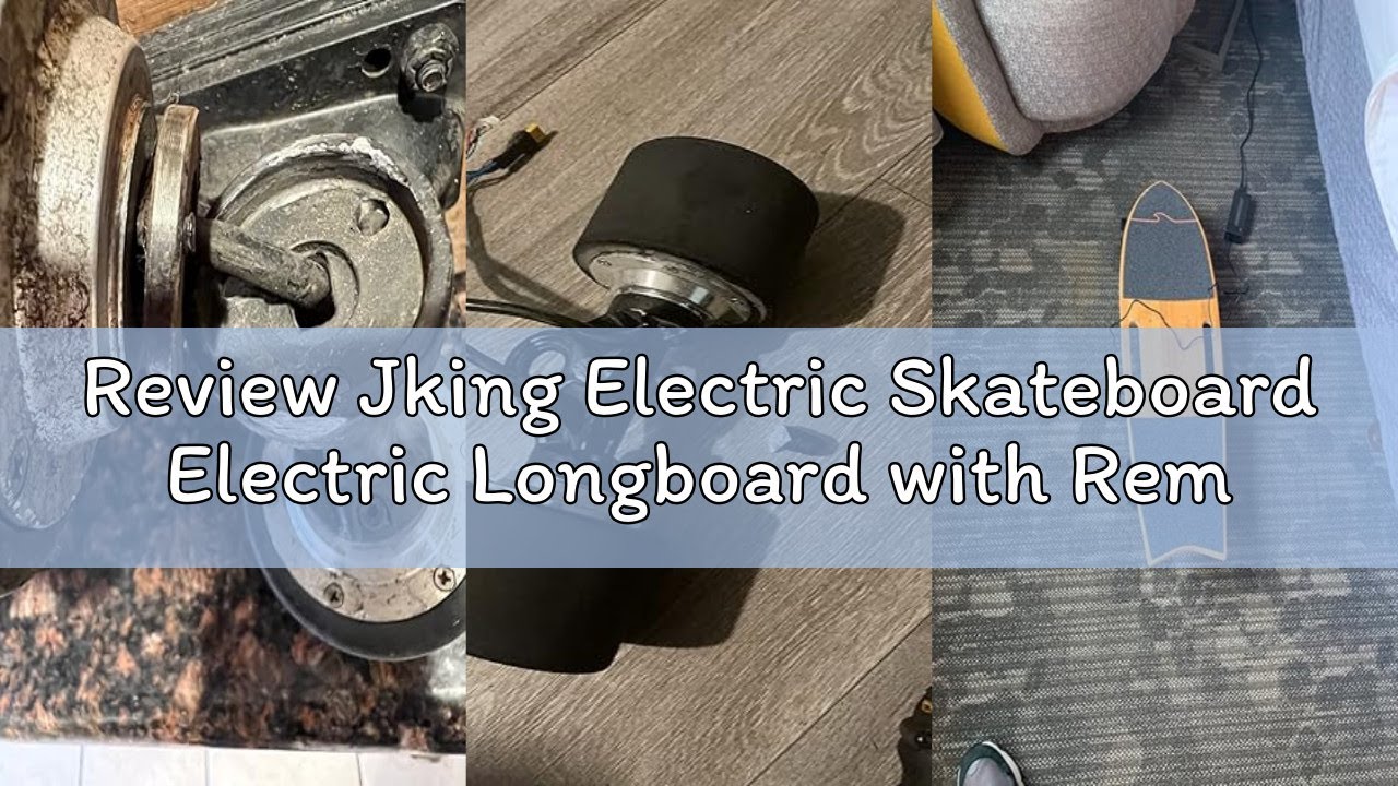 Review Jking Electric Skateboard Electric Longboard with Remote Control Electric Skateboard,700W Hub