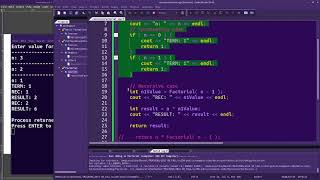 Recursion basics - C++ programming practice